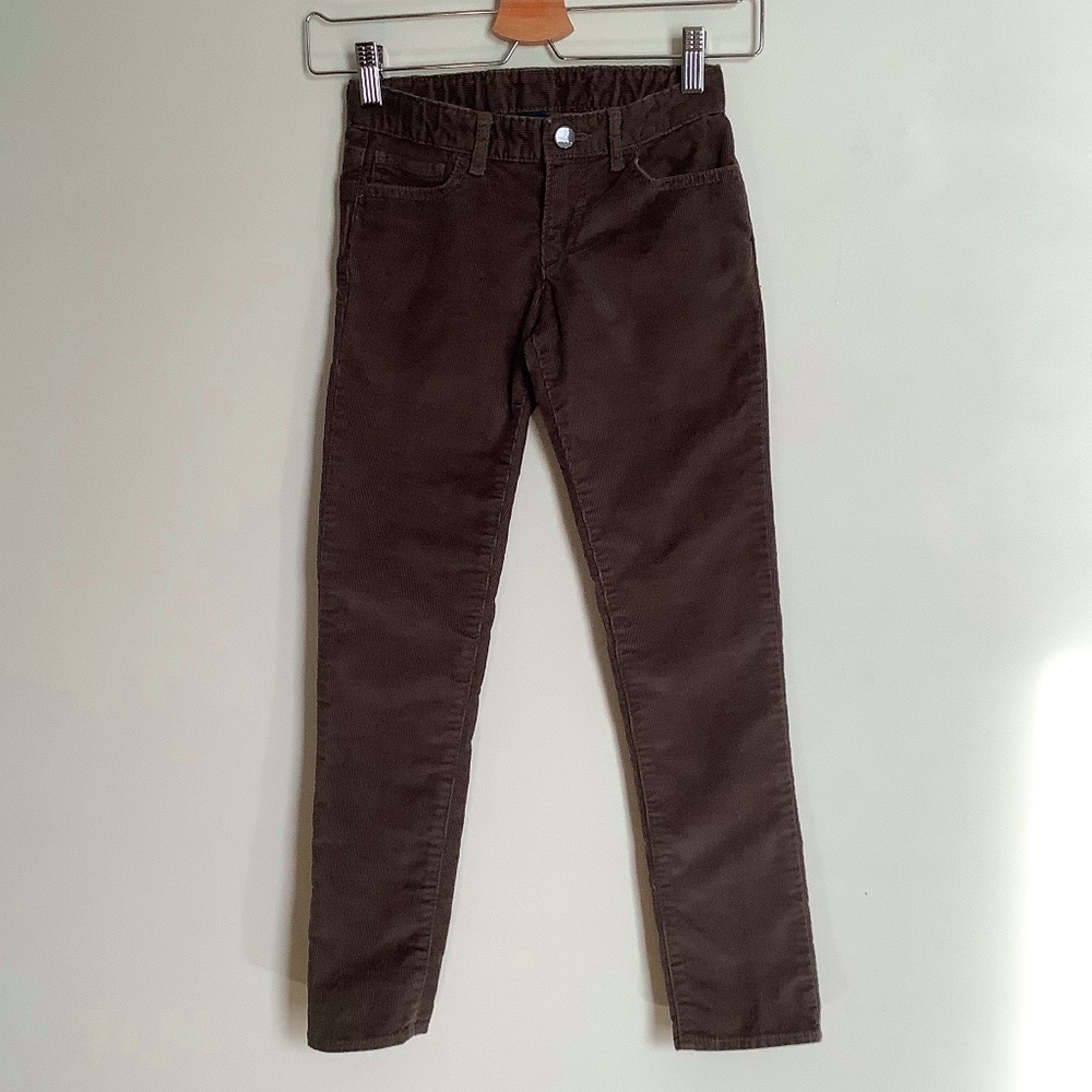 GAP girl’s chocolate brown corduroy jeans
